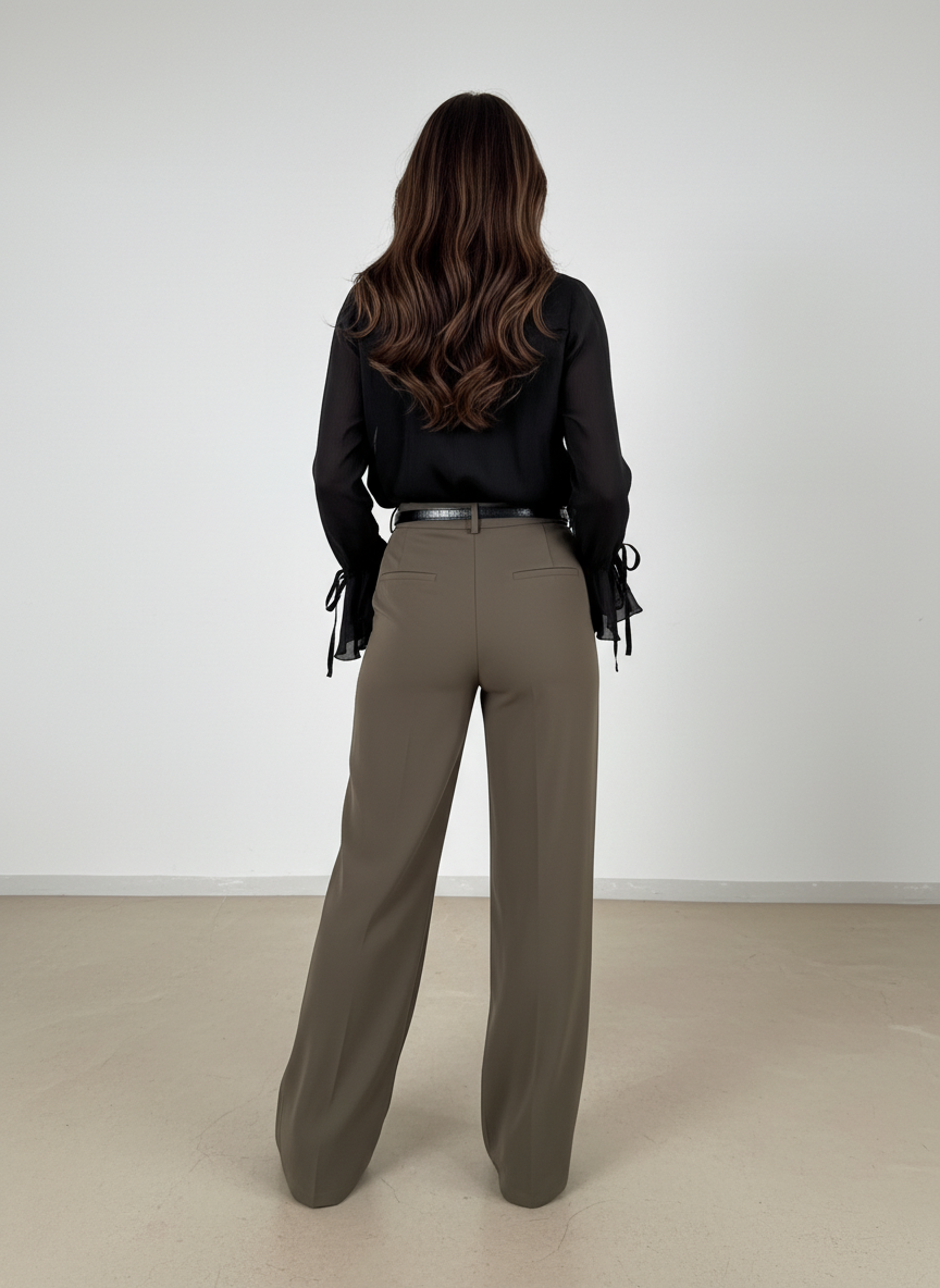 Chic Tailored Blouse