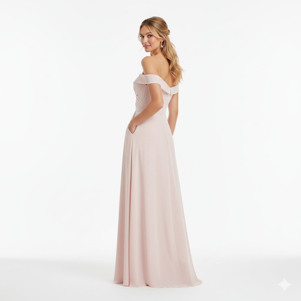Sculpted Elegance Maxi Dress