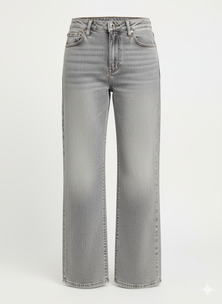 Classic Straight Fit Denim Jeans