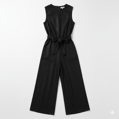 Glamour Sequin Wide-Leg Jumpsuit