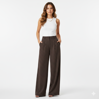 Tailored Pinstripe Trousers