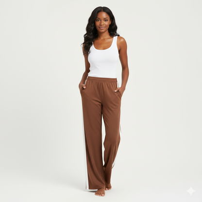 Sporty Side Stripe Trackpants