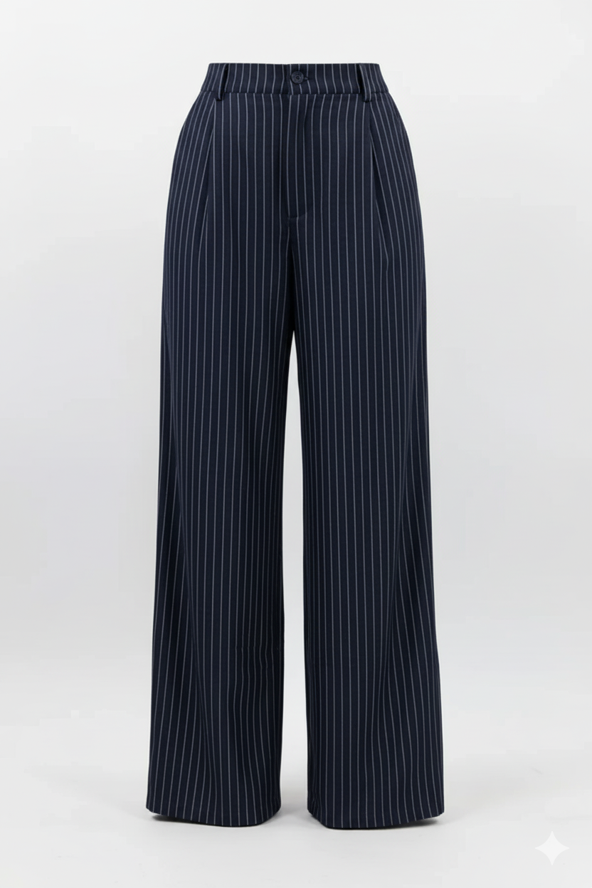 Tailored Pinstripe Trousers