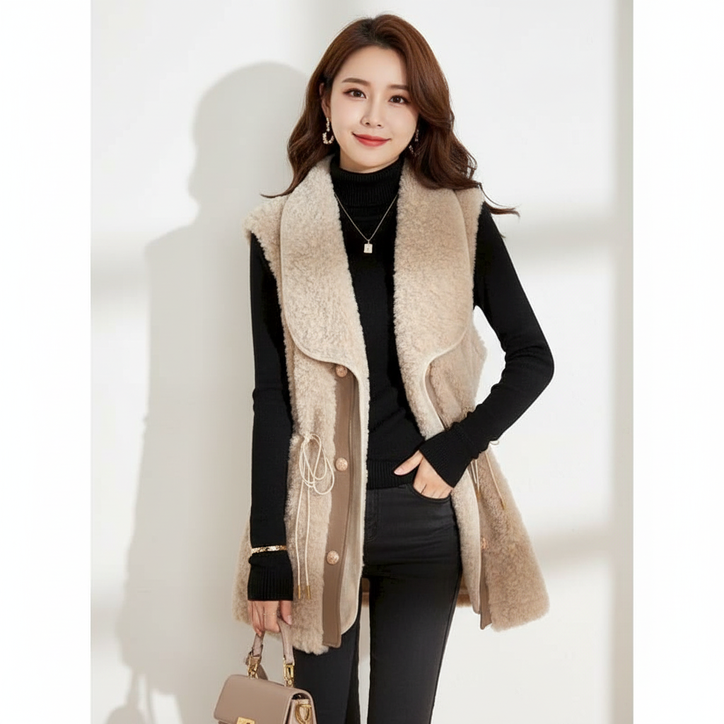 Women’s Plush Wool Gilet