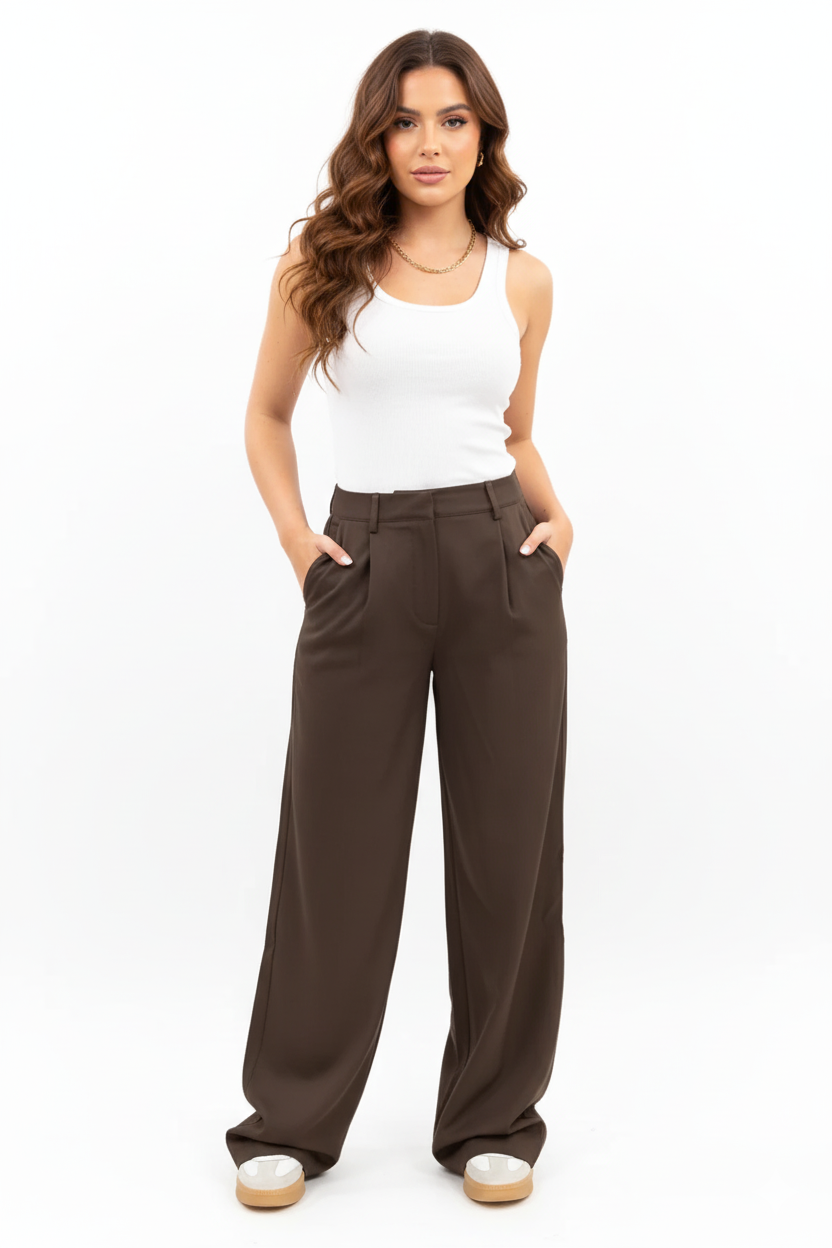 Elegant Wide-Leg Trousers