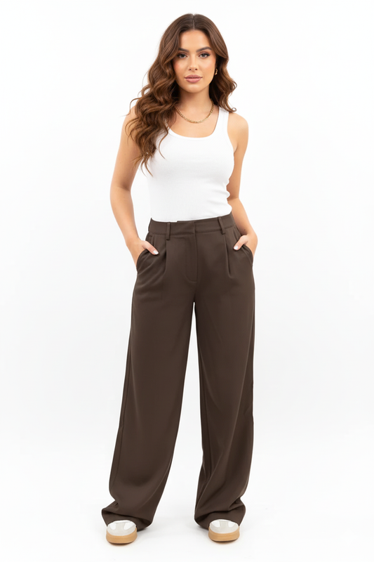Elegant Wide-Leg Trousers
