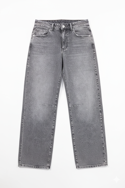 Balloon Fit Stretch Jeans