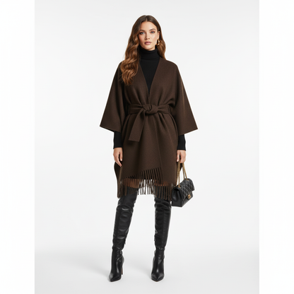 Chocolate Cape Jacket