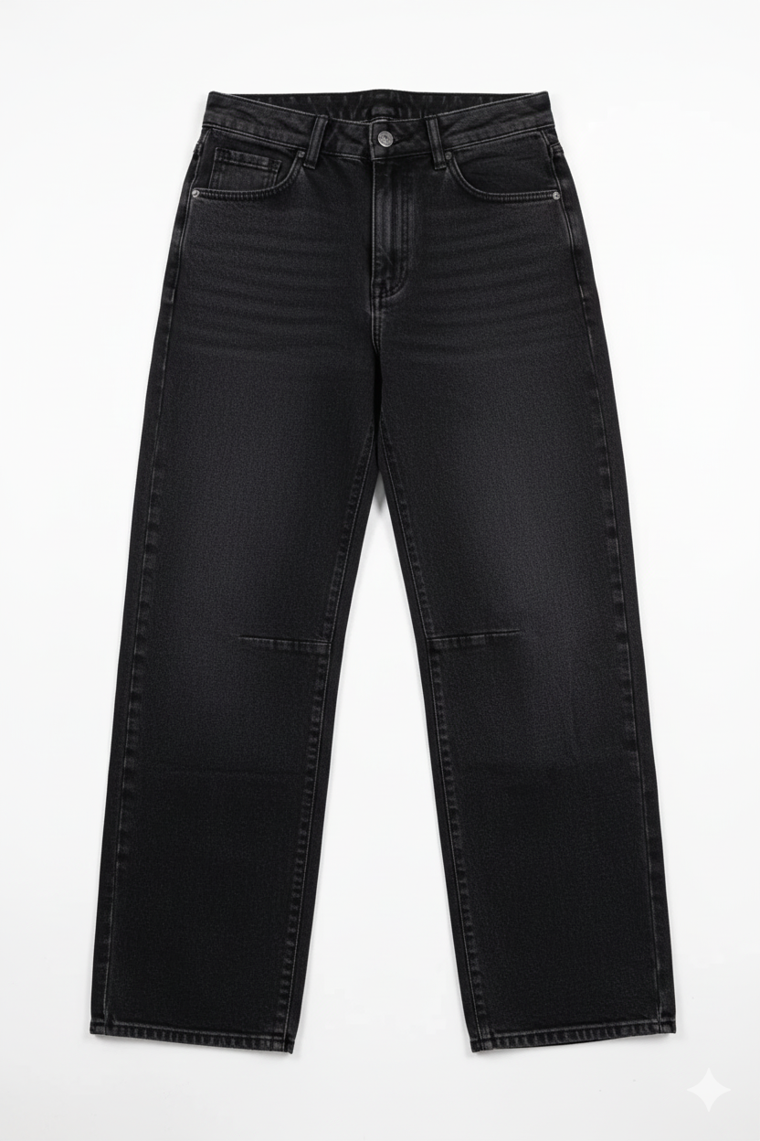 Balloon Fit Stretch Jeans