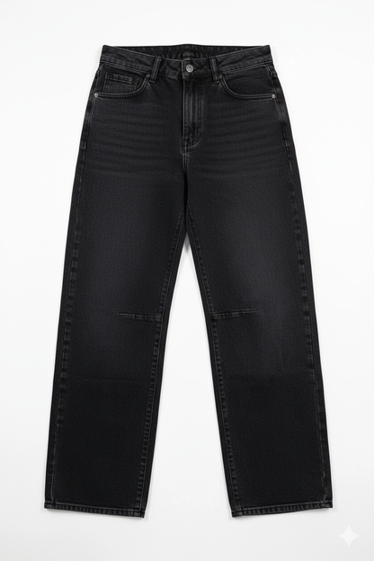 Balloon Fit Stretch Jeans