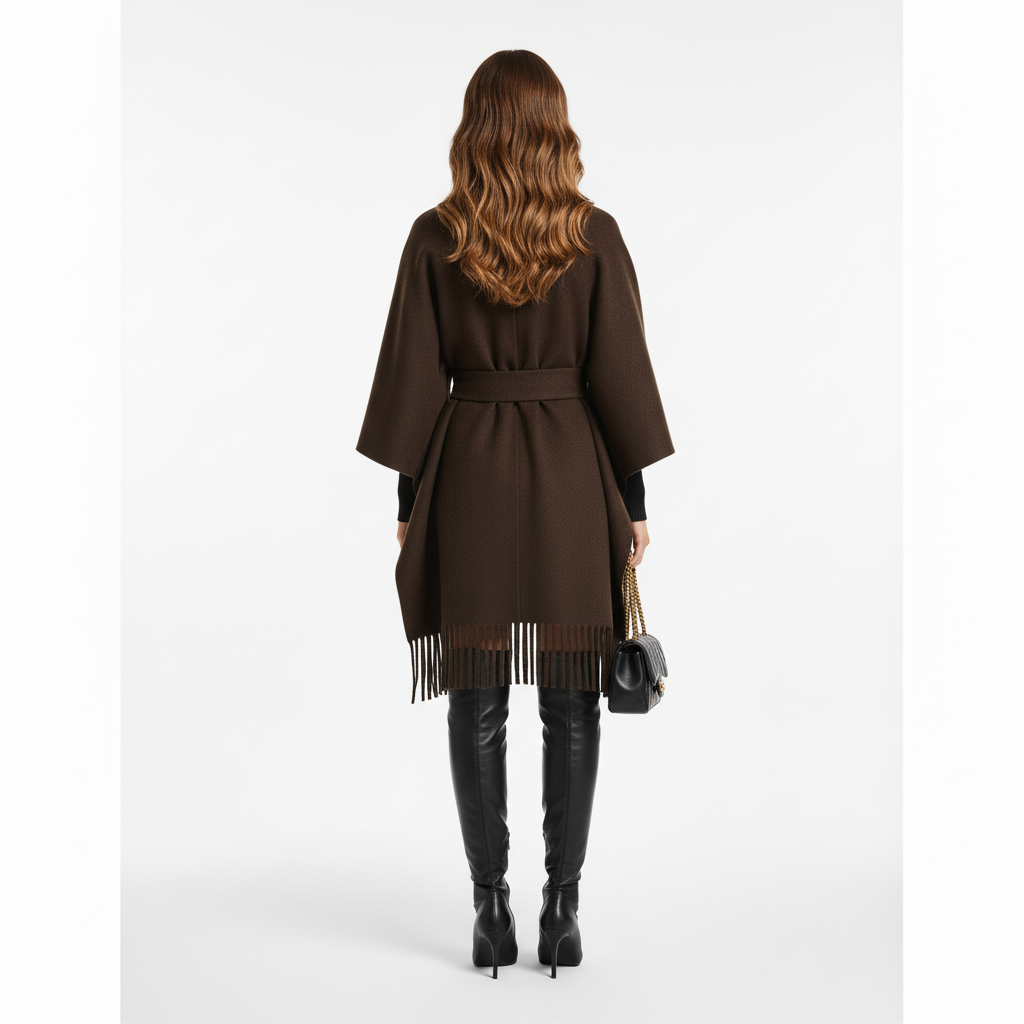 Chocolate Cape Jacket