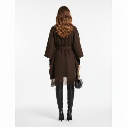 Chocolate Cape Jacket