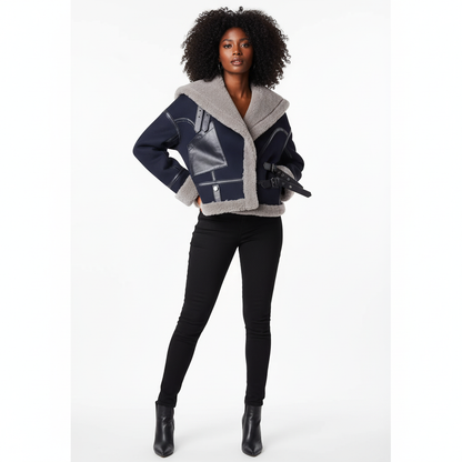 Shearling Wool Coat – Gaja