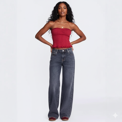 Relaxed Fit Baggy Denim Jeans
