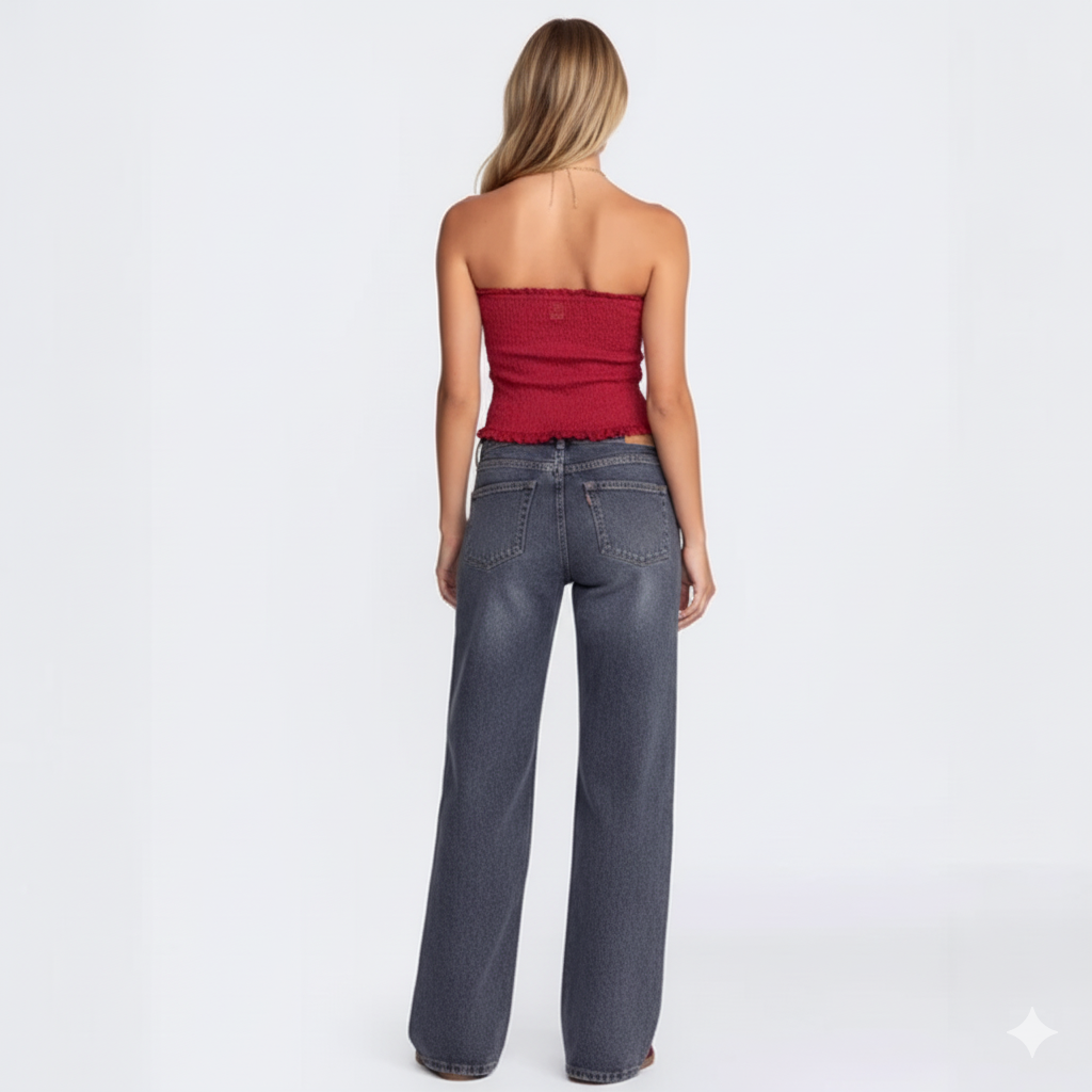 Relaxed Fit Baggy Denim Jeans