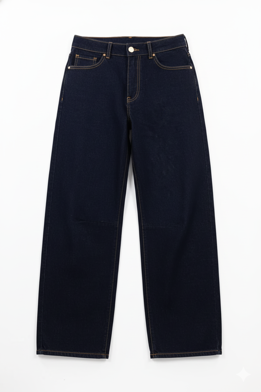 Balloon Fit Stretch Jeans