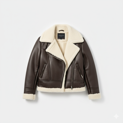 Shearling Wool Coat – Gaja