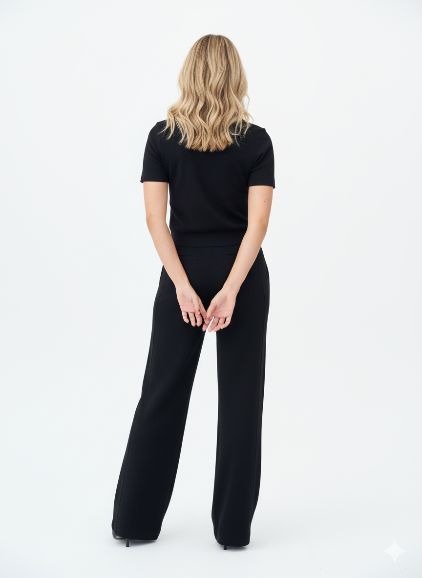 Ribbed Knitted Top – Effortless Elegance