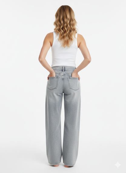 Classic Straight Fit Denim Jeans