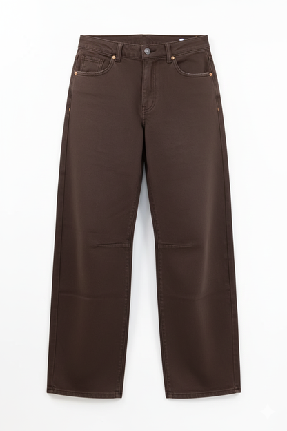 Balloon Fit Stretch Jeans