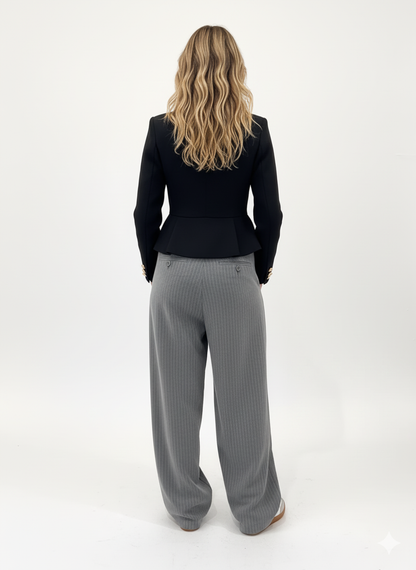 Striped Tailored Trousers