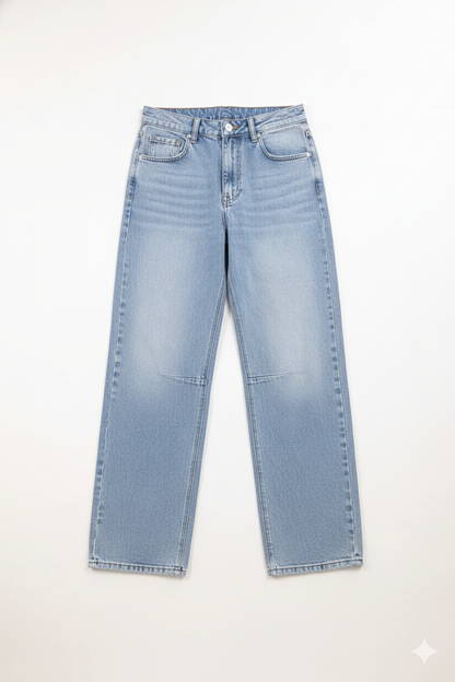 Balloon Fit Stretch Jeans