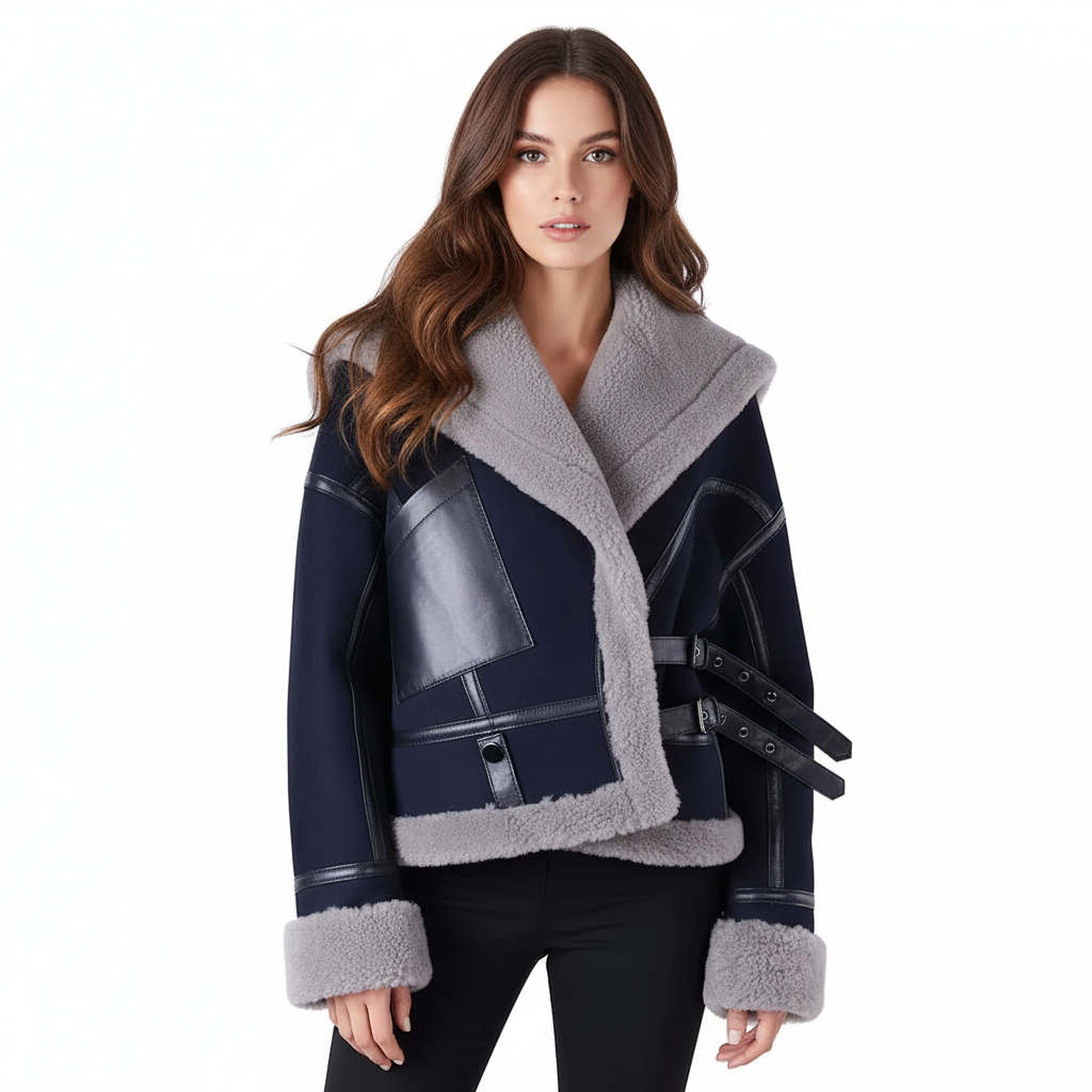 Shearling Wool Coat – Gaja