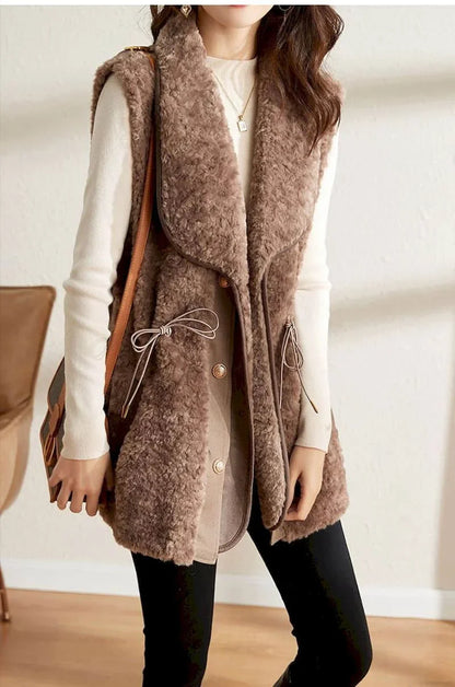 Women’s Plush Wool Gilet