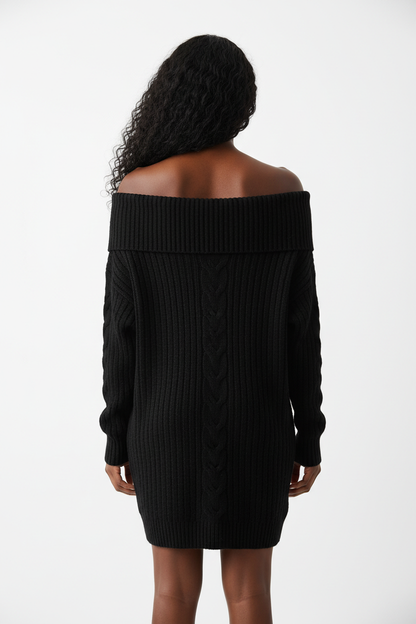 Knitted Pullover Dress