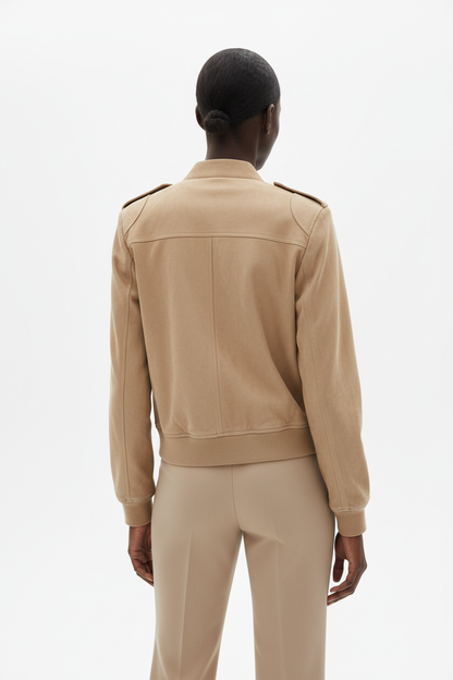 Classic Faux Leather Jacket