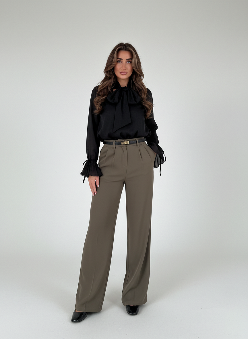 Chic Tailored Blouse
