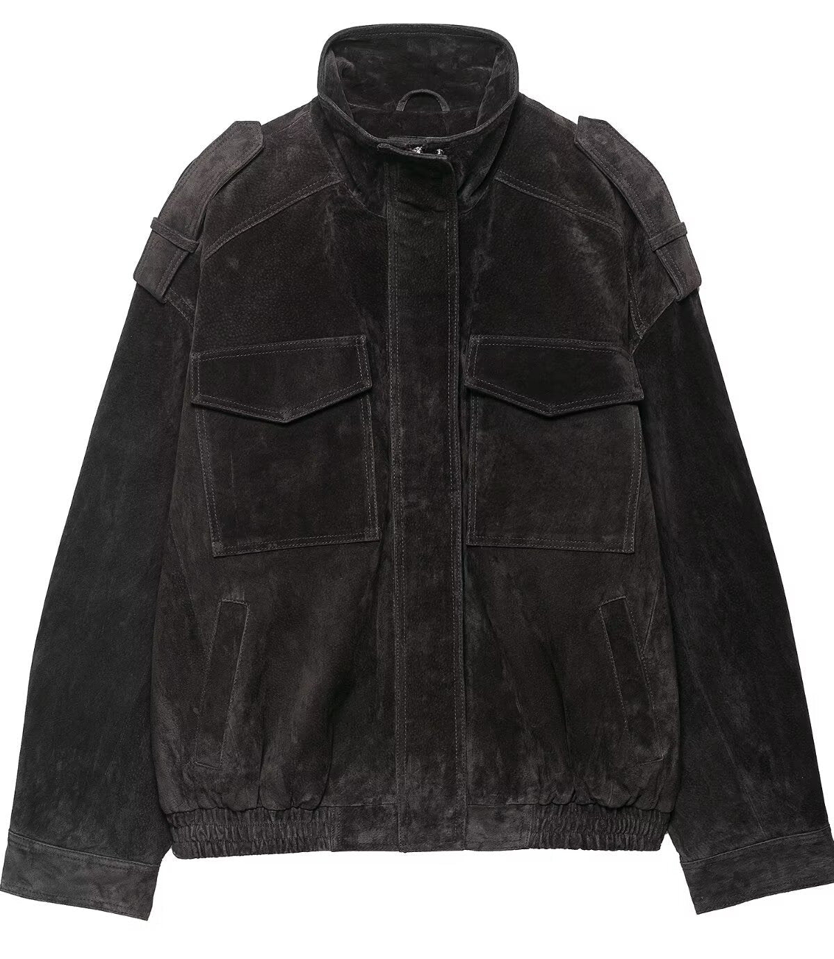 Classic Faux Leather Jacket