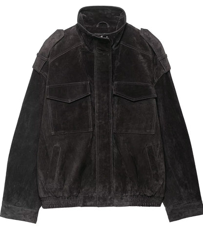 Classic Faux Leather Jacket